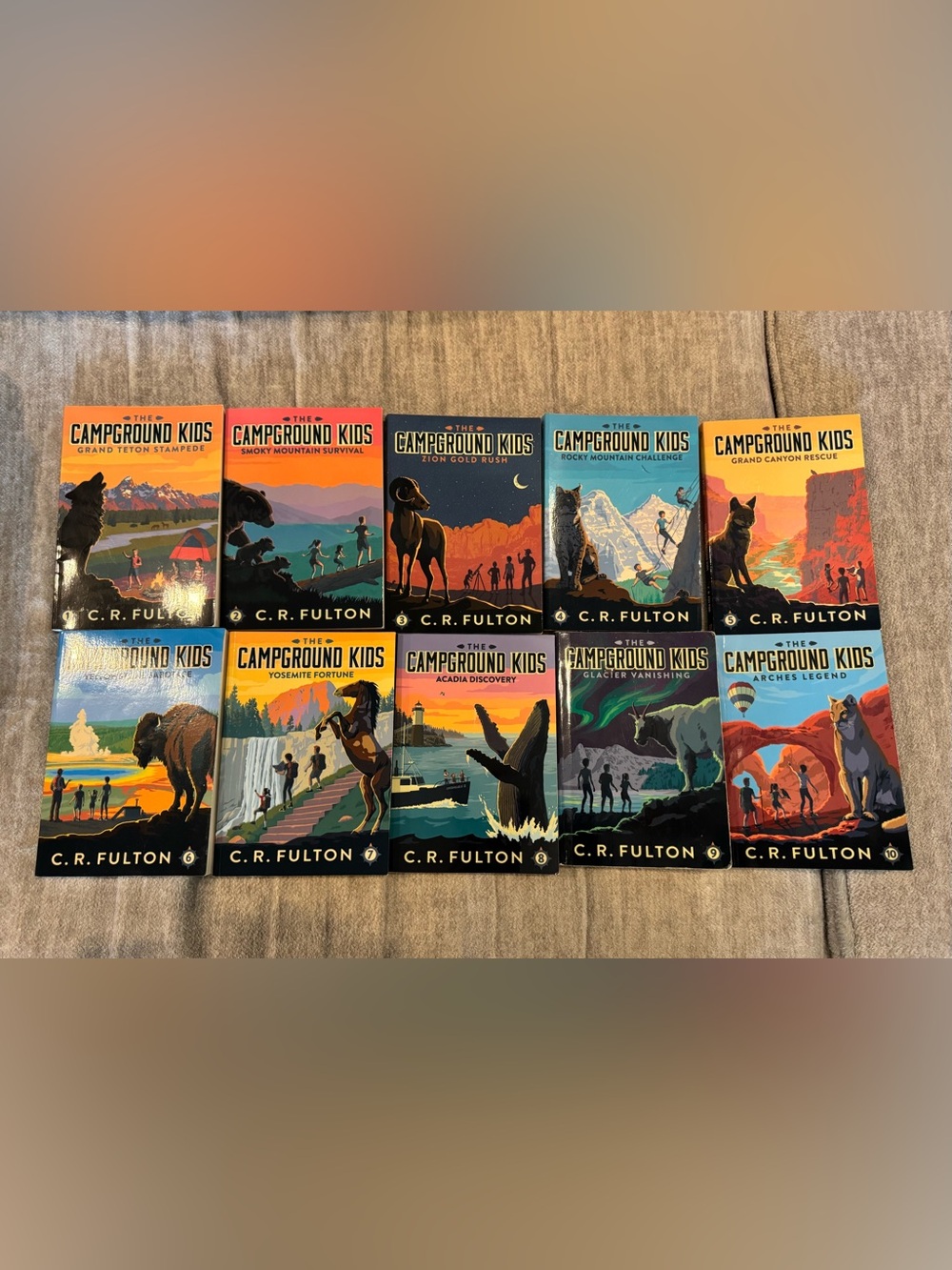 C. R. Fulton - The Campground Kids Book Set (Books 1-10)